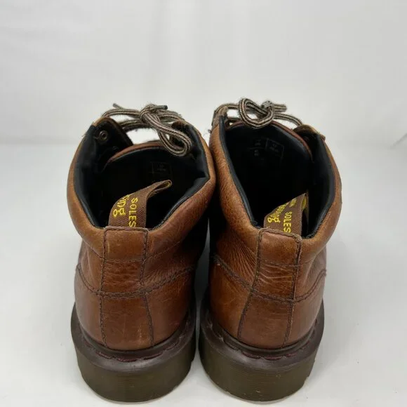 MARTENS Boots Mens Size 13 Brown Leather Ankle AIR WAIR #10937